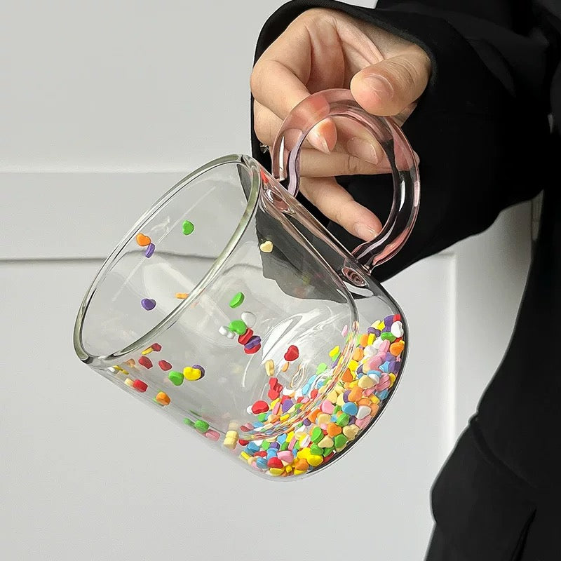 Heart Ins-Style | Heat-Resistant Double-Layer Glass Cup
