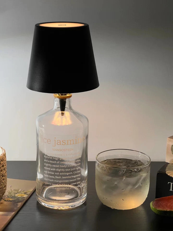 Upcycled Bottle Lamp