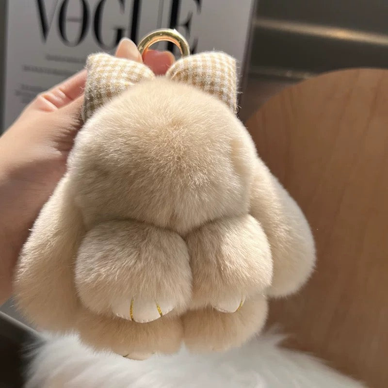 Furry Paw Keyring – Adorable Bag Charm Gift