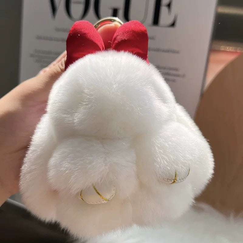 Furry Paw Keyring – Adorable Bag Charm Gift