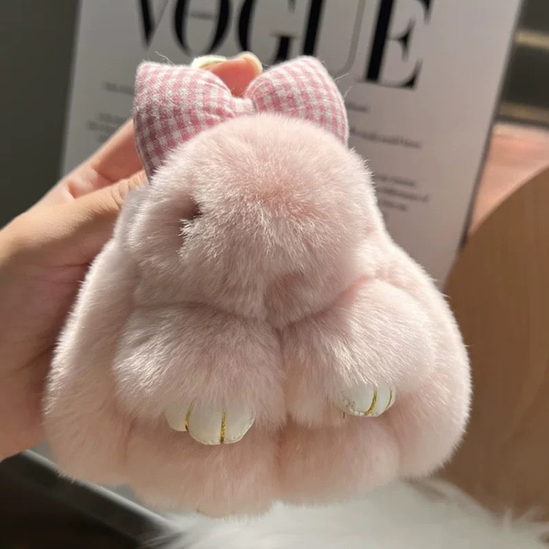 Furry Paw Keyring – Adorable Bag Charm Gift