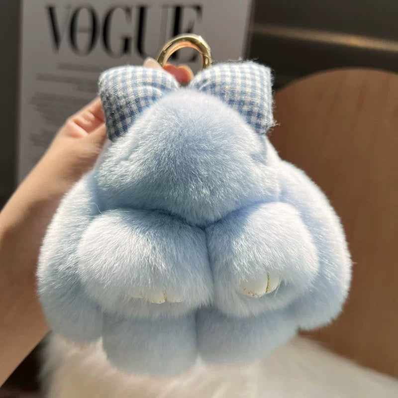 Furry Paw Keyring – Adorable Bag Charm Gift