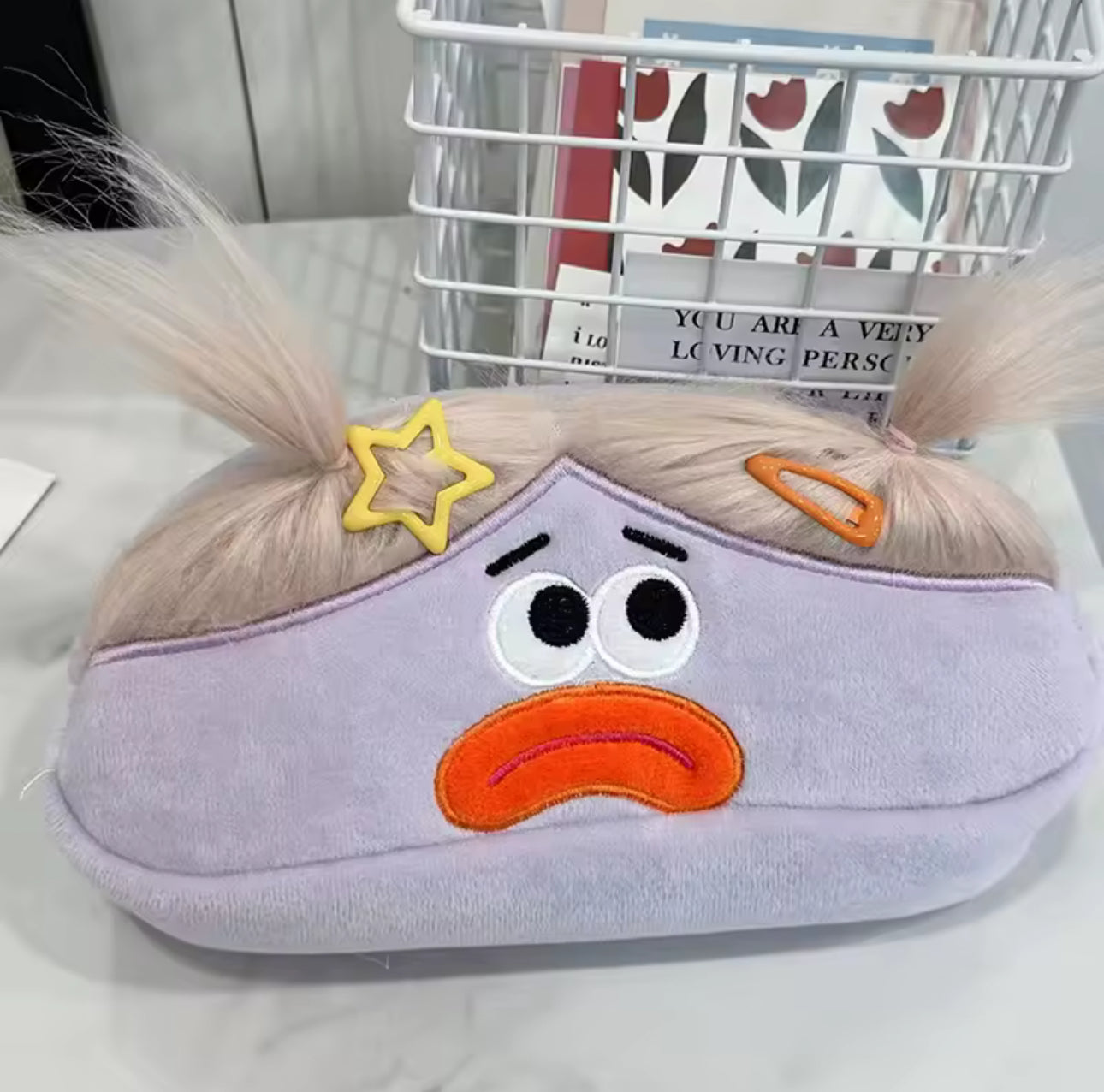 Kawaii Plush Pencil Case