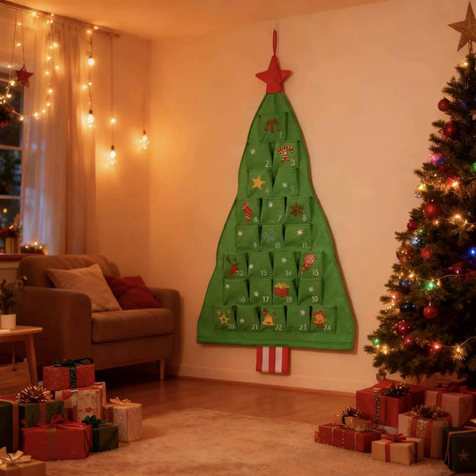 Holiday Countdown Pocket Tree