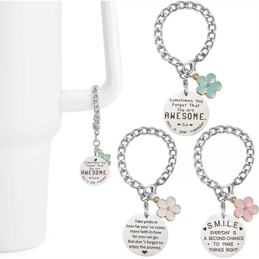 Floral Chain - Compatible with Stanley Cup