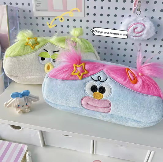 Kawaii Plush Pencil Case