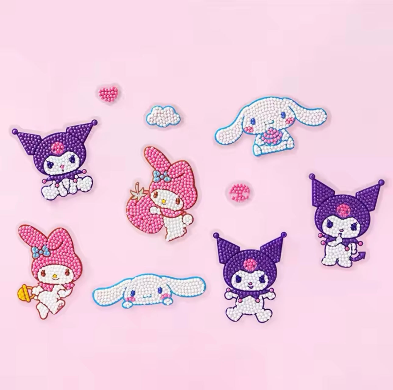 Sanrio Diamond Art Stickers For Kids Ages 4 and up