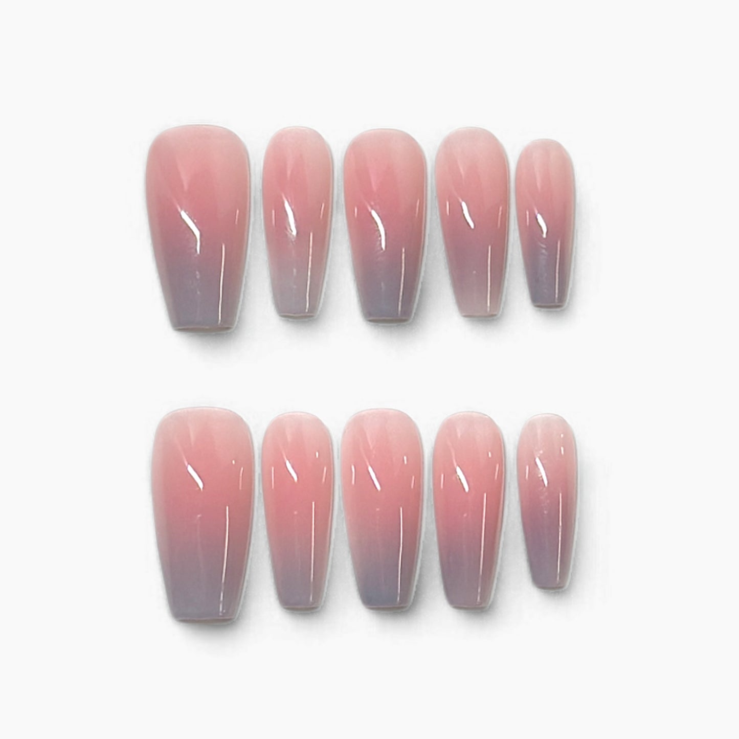 Omber/Gradient Peachie Nails