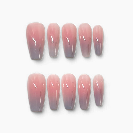 Omber/Gradient Peachie Nails